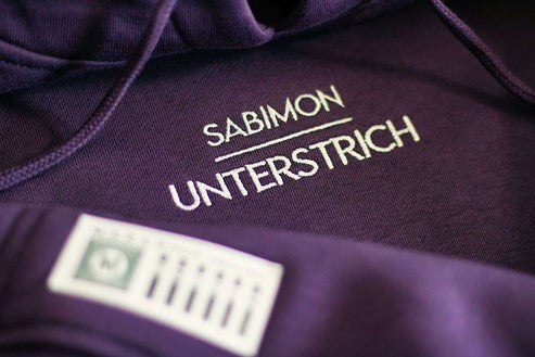 Hoodie "Unterstrich"