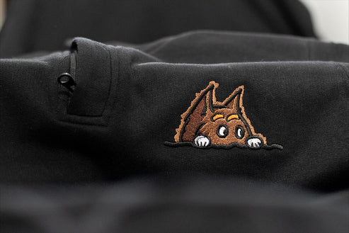 Half Zip Sweater "Lurking"